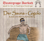 "Der Sauna-Gigolo" - Plakat